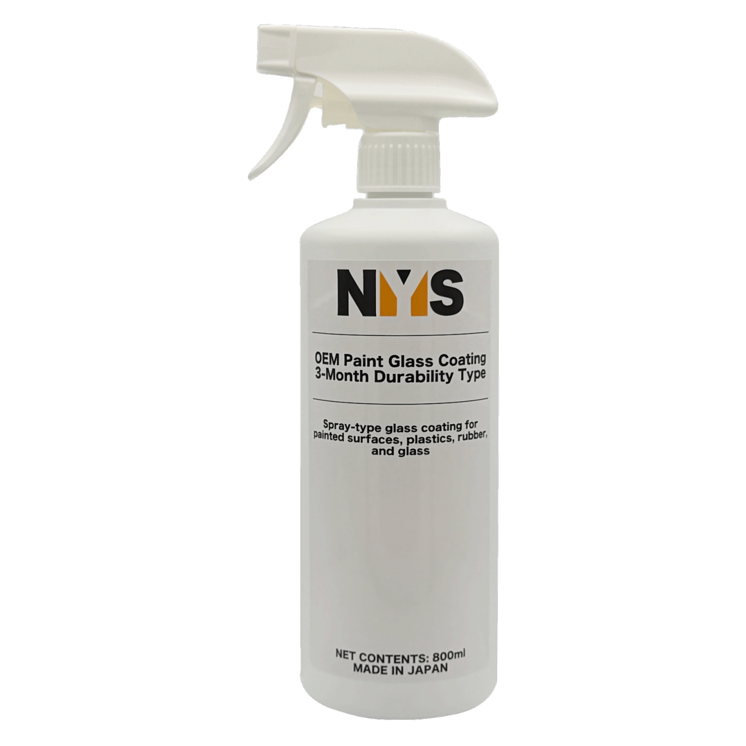 OEM Paint Glass Coating 3-Month Durability Type 800ml