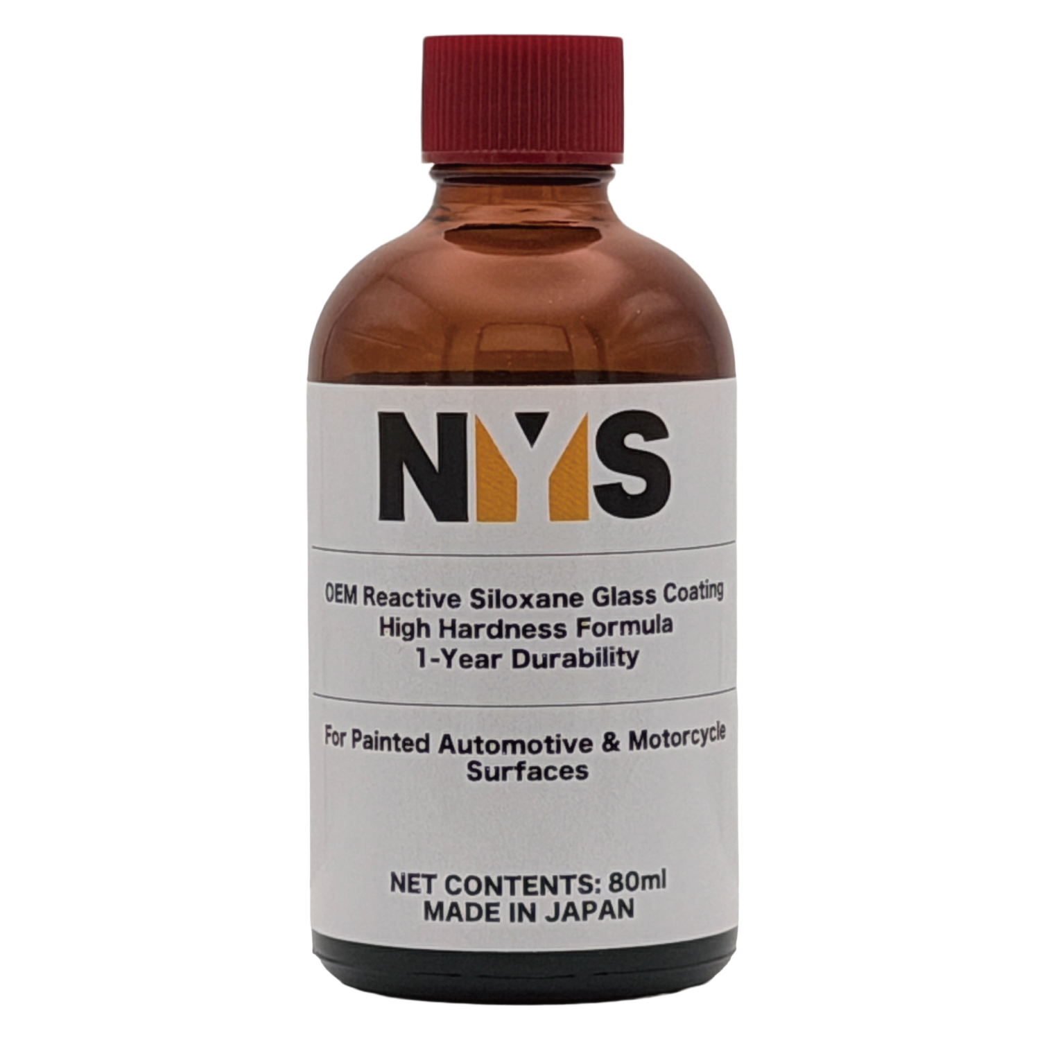 OEM Reactive Siloxane Glass Coating - High Hardness Formula 1-Year Durability 80ml